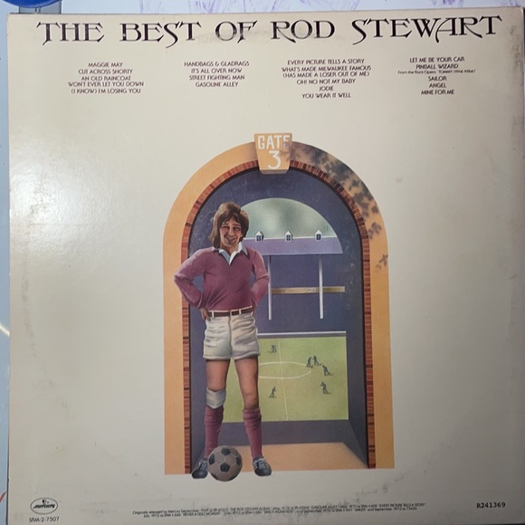 The BEST OF ROD STEWART1972vintagevinyl 2 Recordsetcontainedover80minutesofmusic - Picture 2 of 10